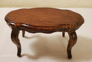 Dollhouse Miniatures 1:12 Scale Dining Room Table