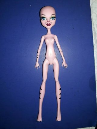 Monster High Create A Cat Pink Girl Nude Doll