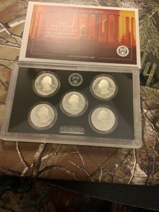 2020 Silver Proof Set With W Reverse Proof Nickel 11 Coins