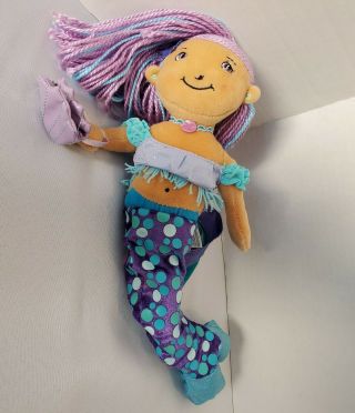 Maddie Mermaid - Manhattan Toy Groovy Girls Plush Doll - Guc