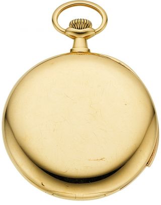 Swiss 18K Gold Minute Repeater Pocket Watch,  Circa 1912 4