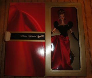 1998 Mattel Avon Exclusive Winter Splendor Special Edition Barbie Nrfb 19357
