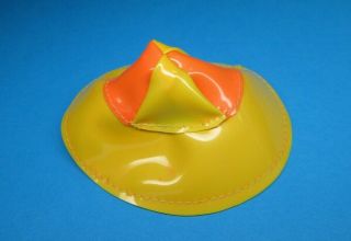 Vintage Barbie Francie - Clam Diggers 1258 Orange & Yellow Hat