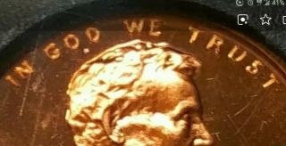 1969 - S Red Lincoln Cent Double Die Obverse Ddo Pup Ear Motto Liberty N Proof Set