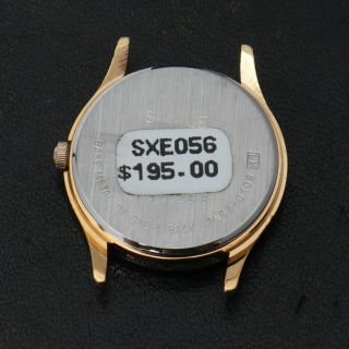 Seiko 7N82 - 0109 Women ' s SAMPLE Watch Case Old Stock SXE056 Gold Tone Parts 3