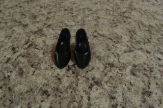 Franklin 5 Pairs Of Black Shoes For Fm Jackie Kennedy Vinyl Doll