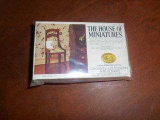 House Of Miniatures 40007 Side Chair Set Of 2