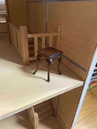 Miniature Dollhouse Side End Table 1:12 Scale