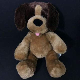 Build A Bear Workshop Plush Brown And Tan Dog Medium Size Stuffed Animal