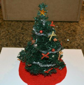 Christmas Tree Miniature 1/12 Scale Christmas Decoration