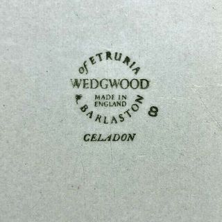 Wedgwood Of Etruria & Barlaston Celadon 10 " Dinner Plates Set Of 4