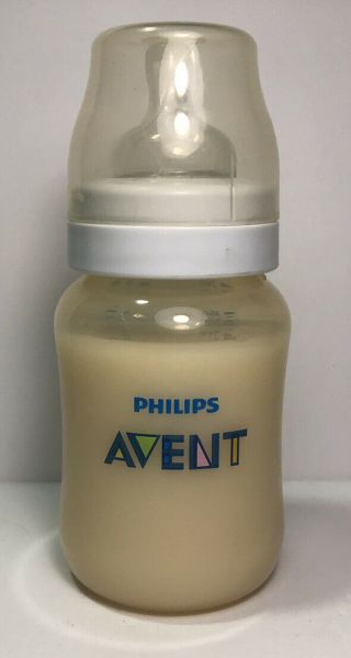 8 Oz Avent Reborn Baby Bottle With Fake Formula Milk