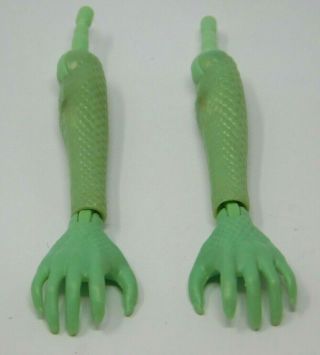 Monster High Create A Monster Cam Gorgon Girl Green Right Left Forearms Hands