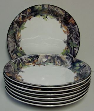 Bass Pro Shop Realtree Dinner Plate /s Several Items Available