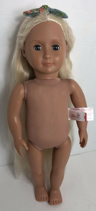 18 " Our Generation By Battat Doll,  Blonde Hair Blue Eyes H18000 - 02 Description