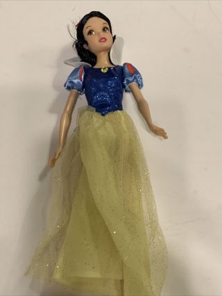 Disney Store Classic Princess Snow White Doll 11 " Articulated Arms & Legs