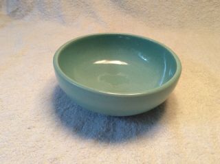 Vintage Mccoy Aqua Blue Turquoise Soup Bowl