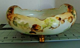 Vintage O&eg Royal Austria China Hand Painted Bowl