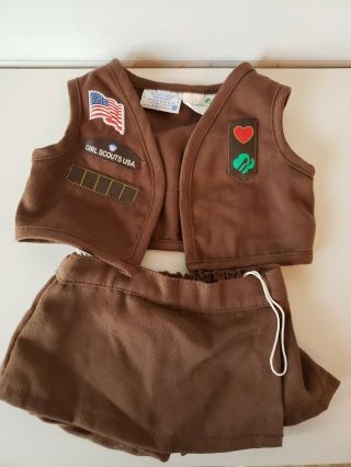 Build - A - Bear Girl Scout Brownie Uniform