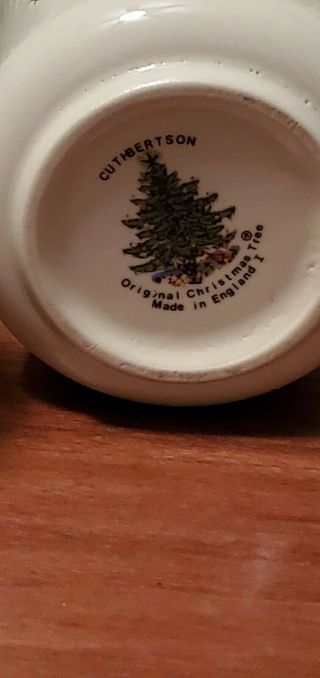 Cuthbertson Vintage Christmas Tree coffee cup 2
