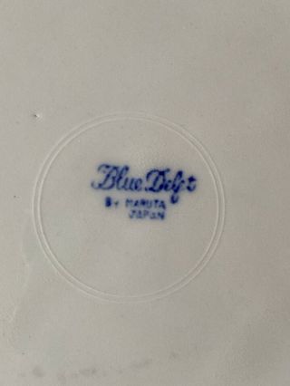 Blue Delft By Maruta Japan Plate 3