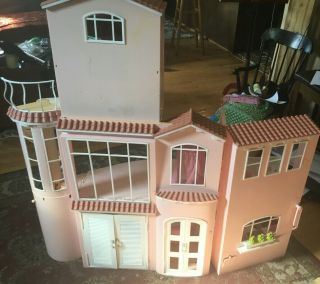 Mattel Barbie 3 STORY DREAM Doll HOUSE Replacement 2 Doors 2006 2