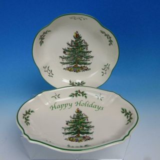 Spode Christmas Tree - S3324 - Round And Oval Serving Bowls