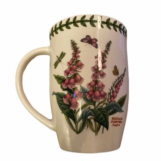 Botanic Garden By Portmeirion Coffee Mug Digitalis Purpurea/ Foxglove Nwt