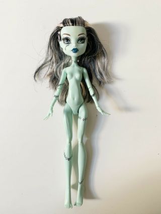 Monster High Frankie Stein Scaris Nude Doll For Custom Ooak