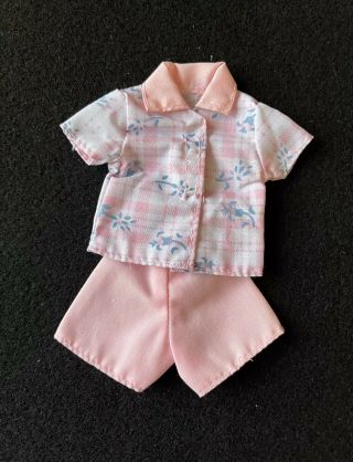 Barbie 1996 Sleep’n Fun Fashions Outfit Pink Pajamas Mattel