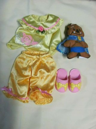 Tollytots Disney Princess Outfit Shoes Belle Beauty And The Beast