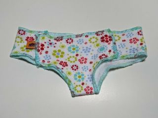 American Girl Bitty Twin Floral Training Pants Underwear Diaper