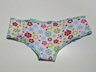 American Girl Bitty Twin Floral Training Pants Underwear Diaper 2