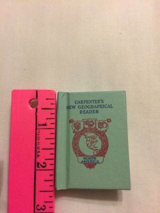 American Girl Doll Carpenters Geographical Reader North America Mini Book