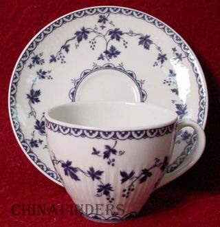 Royal Doulton China Yorktown Pattern Demitasse Cup And Saucer Set