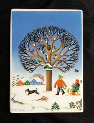 Villeroy & Boch Vilbo Tile Porcelain Post Card By Monika Cronshagen