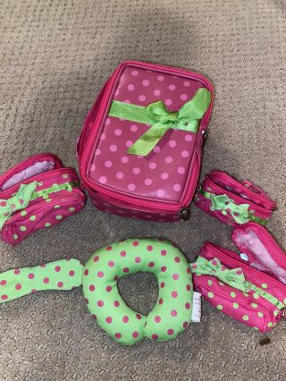 American Girl Or Other 18 - Inch Doll Travel Accessory Set