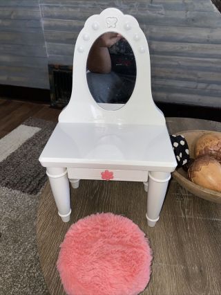 My Life Light Up Vanity Table & Chair Set For 18 " Dolls
