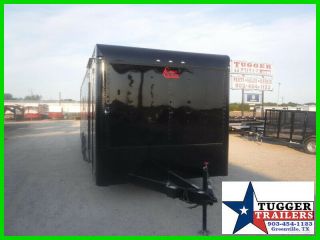 2020 Cargo Craft 8.  5x28 28ft Spread Axle Black Out Cargo Enclosed