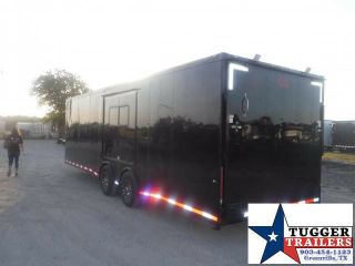 2020 Cargo Craft 8.  5X28 28Ft Spread Axle Black Out Cargo Enclosed 5