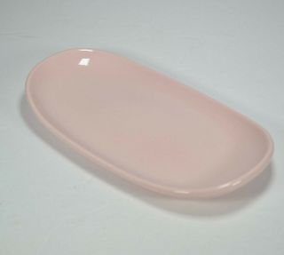 Russel Wright Iroquois Casual Pink Sherbet Butter Dish Bottom Only No Lid