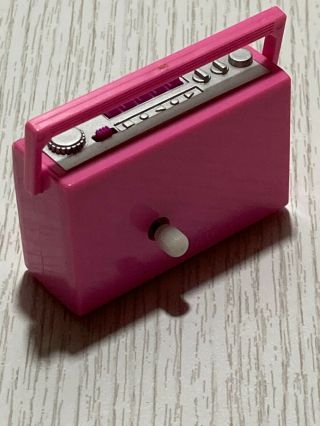 Barbie Wind Up Boombox Accessory by Mattel 2