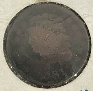 1811 Classic Head Half Cent United States Coin