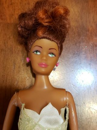 Lovely Patsy Fashion Doll African American Tianna Pink Earrings Barbie Clone