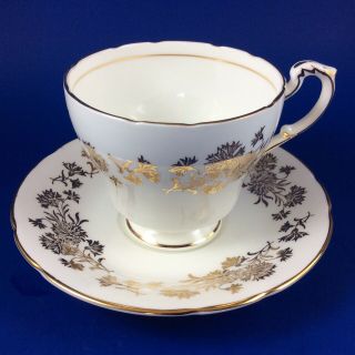 Paragon Golden Carnation Fine Bone China Tea Cup And Saucer - 3 Available