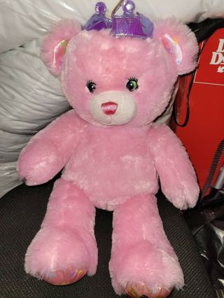 Build A Bear Disney Princess Pink Sparkle Bear