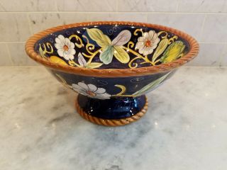 Tabletops Unlimited - Villa Bellagio - Footed Serving Bowl - 11 1/8inch