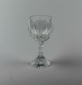 Vintage Baccarat Crystal Massena Pattern ☆ 5 7/8 " Bordeaux Wine Glasses Set Of 7