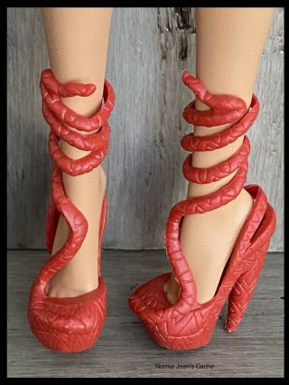 Monster High Doll Cleo De Nile Dance The Fright Away Replacement Shoes Heels