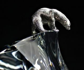 Steuben Glass Sculpture Ice Bear James Houston 2